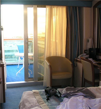 cabin on Emerald Princess