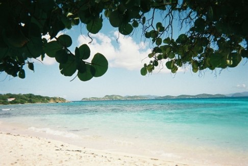 Sapphire Beach in St Thomas