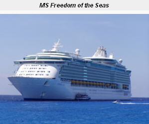 Freedom of the Seas, the biggest ship in 2008