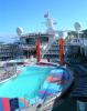 Main pool on the Freedom of the Seas